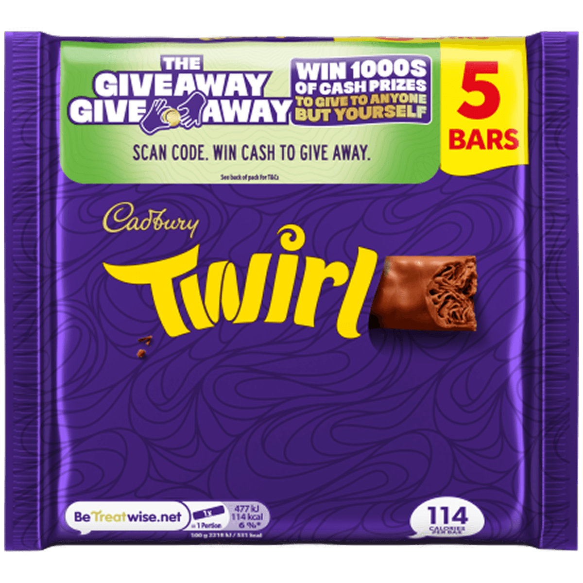 Cadbury Twirl bars