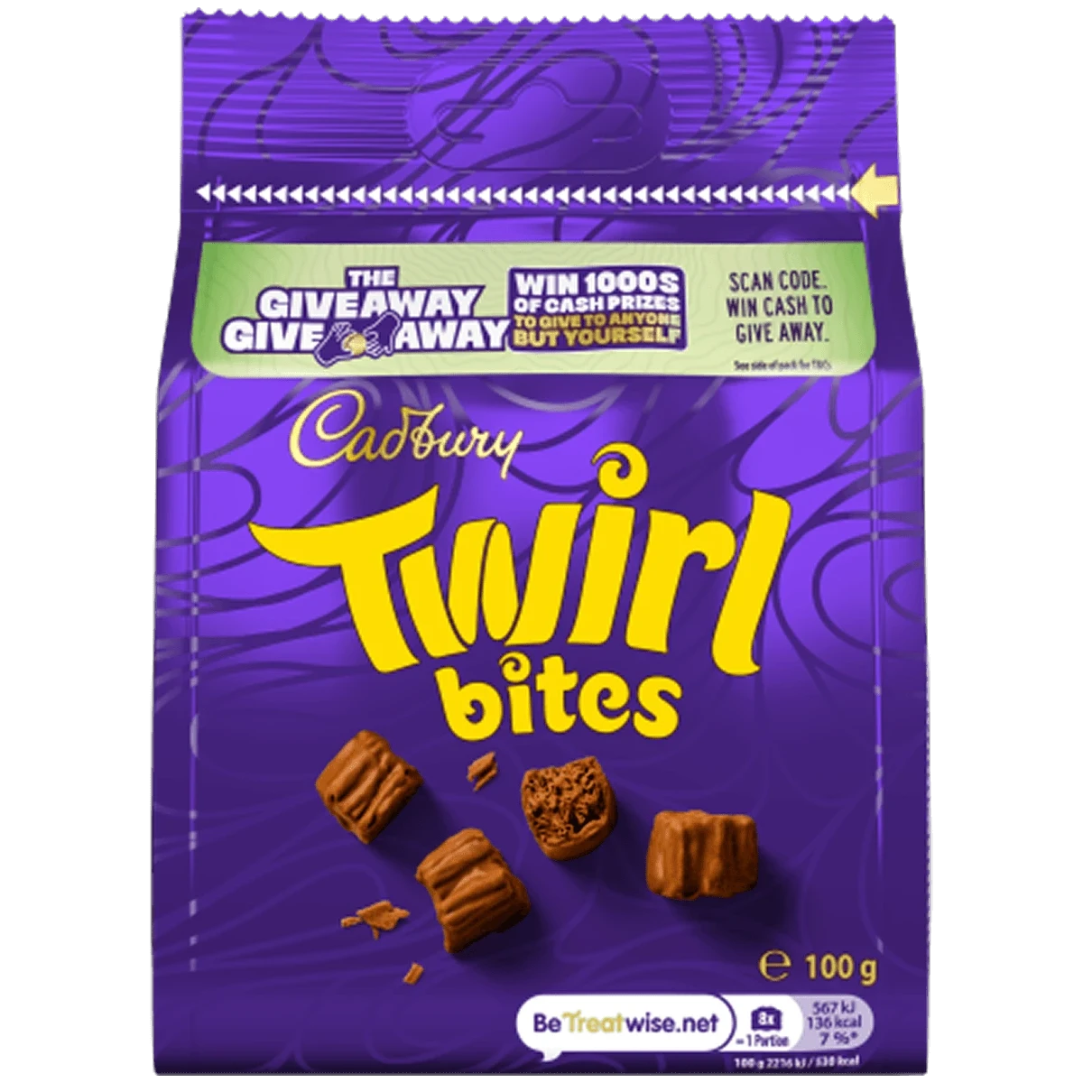Cadbury Twirl Bites