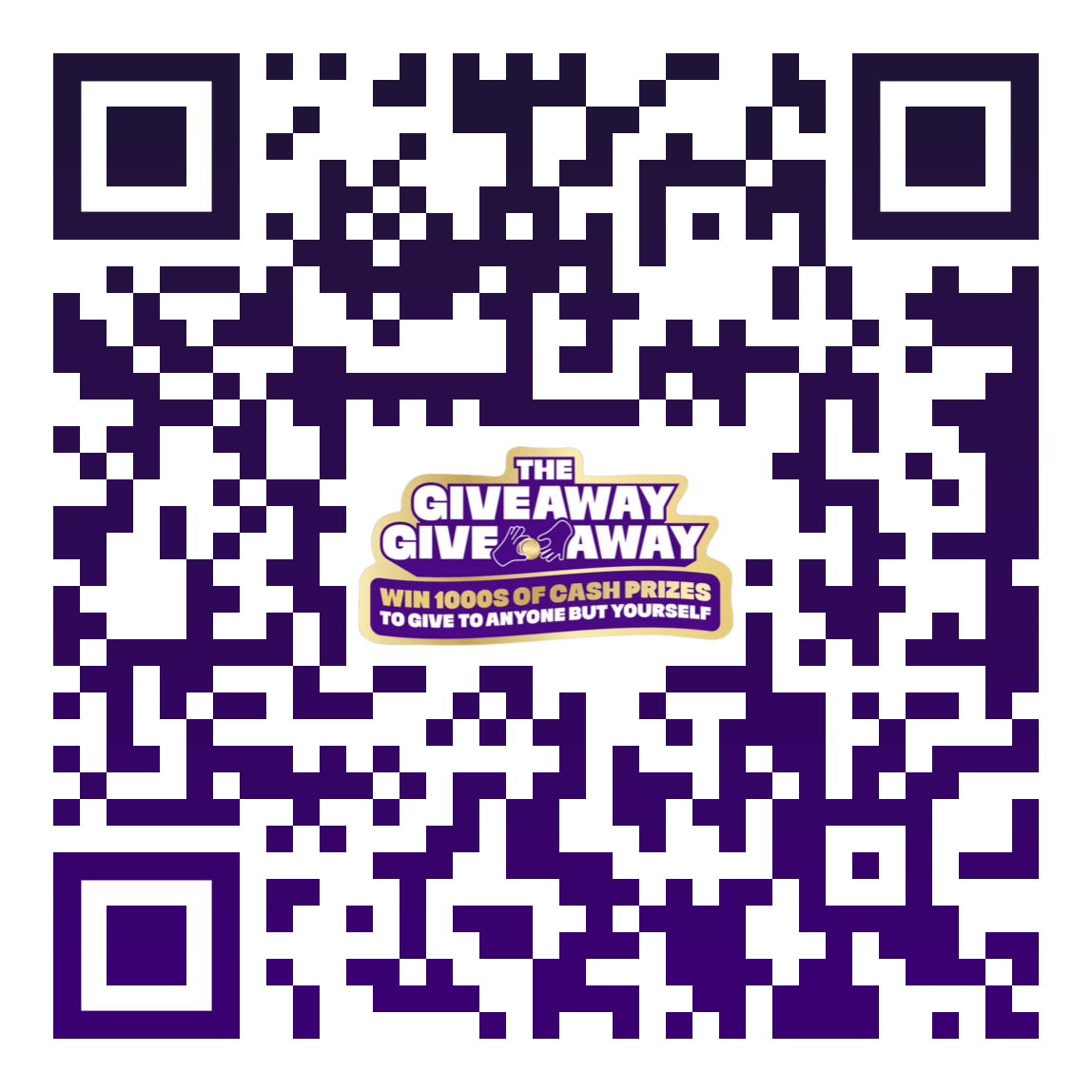 Scan the QR code on the pack to enter
